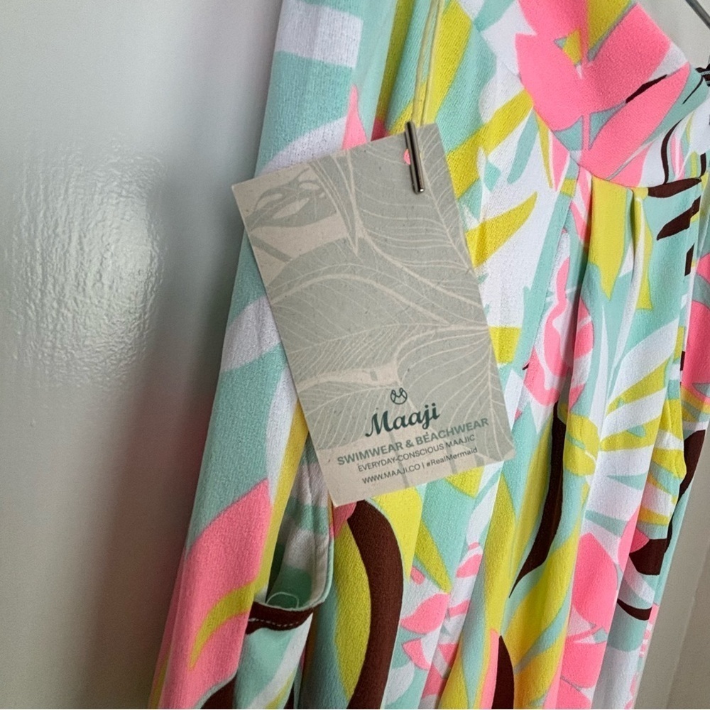 Maaji NWT Genie in the Bottle Wide Leg Palazzo Pants Resort Wear Size Small - Picture 11 of 13